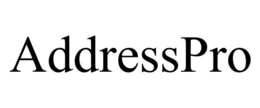 ADDRESSPRO trademark