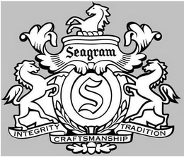 S SEAGRAM INTEGRITY CRAFTSMANSHIP TRADITION trademark