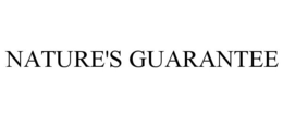 NATURE'S GUARANTEE trademark