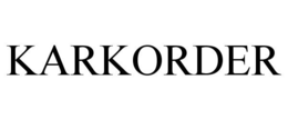 KARKORDER trademark