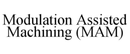 MODULATION ASSISTED MACHINING (MAM) trademark
