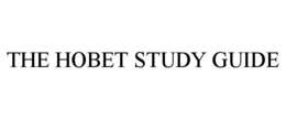 THE HOBET STUDY GUIDE trademark