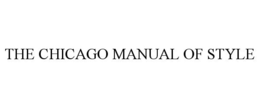 THE CHICAGO MANUAL OF STYLE trademark