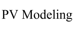 PV MODELING trademark