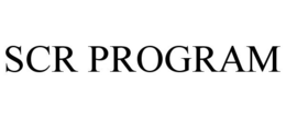 SCR PROGRAM trademark