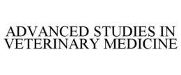 ADVANCED STUDIES IN VETERINARY MEDICINE trademark