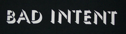 BAD INTENT trademark