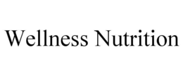 WELLNESS NUTRITION trademark
