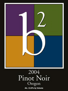 B2 2004 PINOT NOIR OREGON ALC. 13.0% BY VOLUME trademark