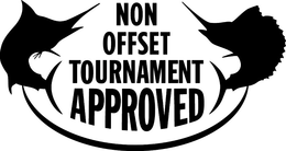 NON OFFSET TOURNAMENT APPROVED trademark