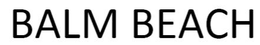 BALM BEACH trademark