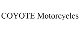COYOTE MOTORCYCLES trademark