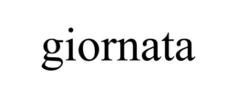 GIORNATA trademark