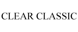 CLEAR CLASSIC trademark