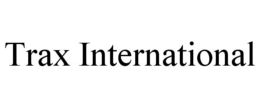 TRAX INTERNATIONAL trademark