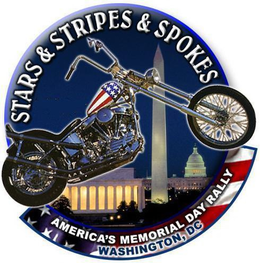 STARS & STRIPES & SPOKES AMERICA'S MEMORIAL DAY RALLY WASHINGTON, DC trademark