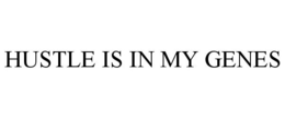 HUSTLE IS IN MY GENES trademark