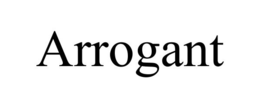 ARROGANT trademark