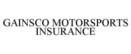 GAINSCO MOTORSPORTS INSURANCE trademark