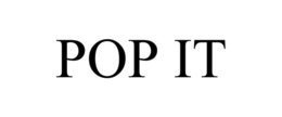POP IT trademark