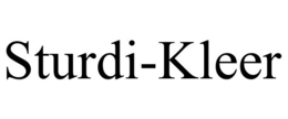 STURDI-KLEER trademark