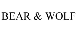 BEAR & WOLF trademark