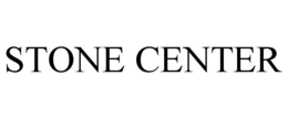 STONE CENTER trademark