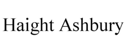 HAIGHT ASHBURY trademark