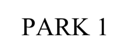 PARK 1 trademark