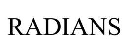 RADIANS trademark