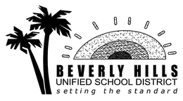 BEVERLY HILLS UNIFIED SCHOOL DISTRICT SETTING THE STANDARD trademark