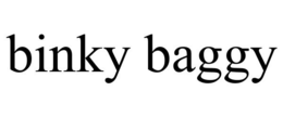 BINKY BAGGY trademark