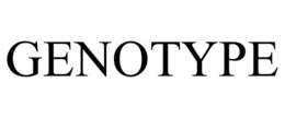 GENOTYPE trademark