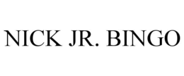NICK JR. BINGO trademark