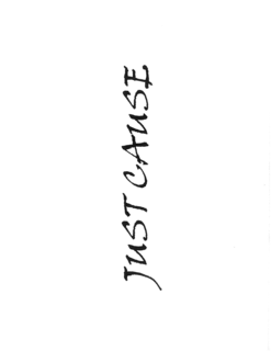 JUST CAUSE trademark