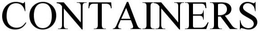 CONTAINERS trademark