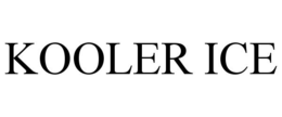 KOOLER ICE trademark