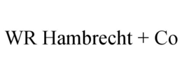 WR HAMBRECHT + CO trademark