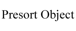 PRESORT OBJECT trademark