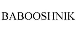 BABOOSHNIK trademark