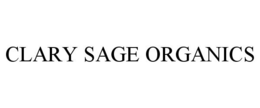CLARY SAGE ORGANICS trademark
