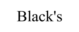 BLACK'S trademark