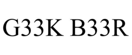 G33K B33R trademark