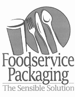 FOODSERVICE PACKAGING THE SENSIBLE SOLUTION trademark