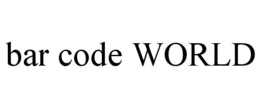 BAR CODE WORLD trademark