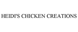 HEIDI'S CHICKEN CREATIONS trademark