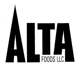 ALTA FOODS LLC trademark