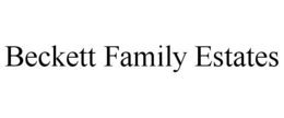 BECKETT FAMILY ESTATES trademark