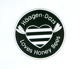 HAAGEN-DAZS LOVES HONEY BEES trademark