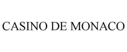 CASINO DE MONACO trademark